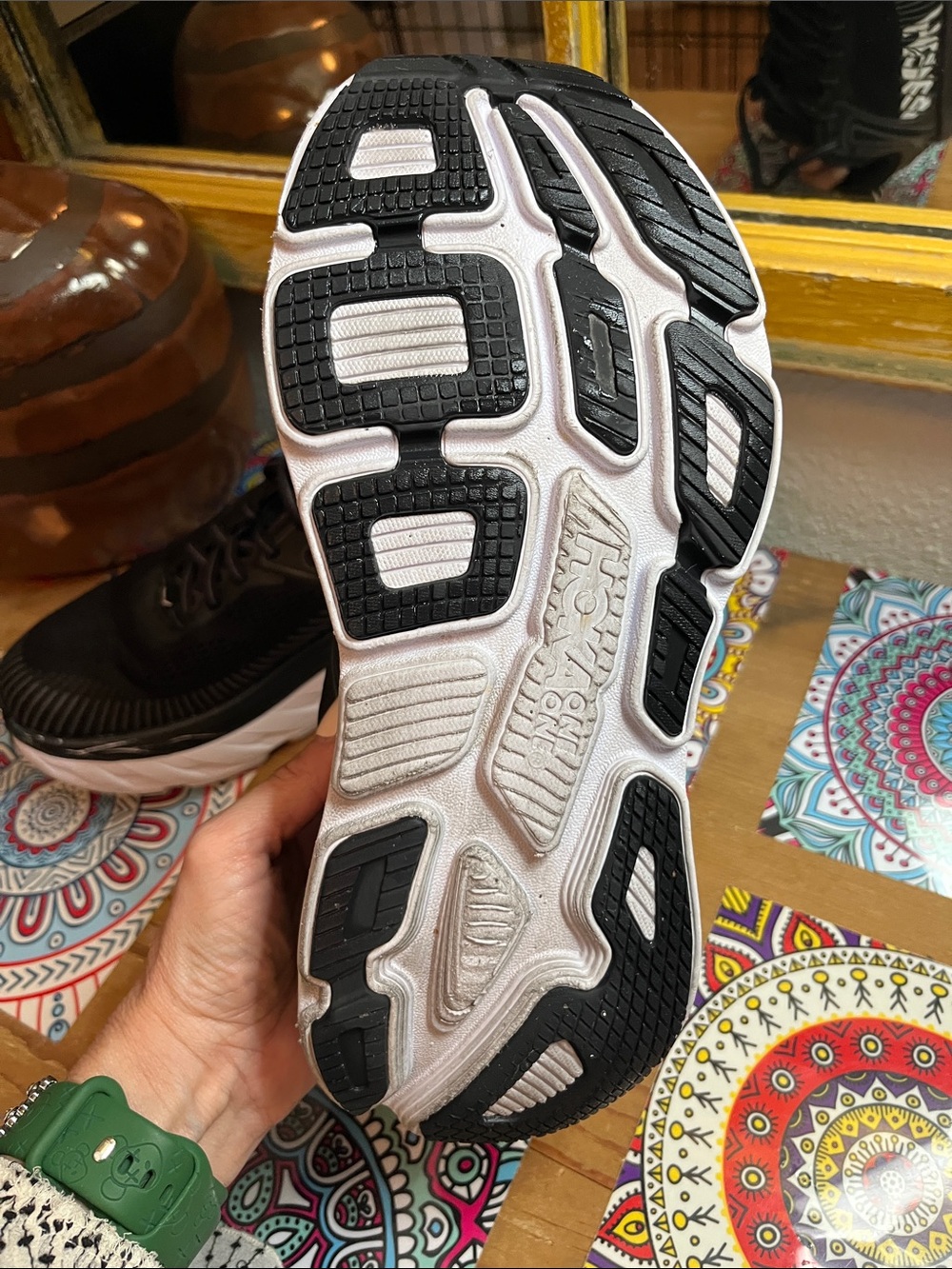 Hoka Bondi 7 Running Sneakers W7.5 - Picture 6 of 8